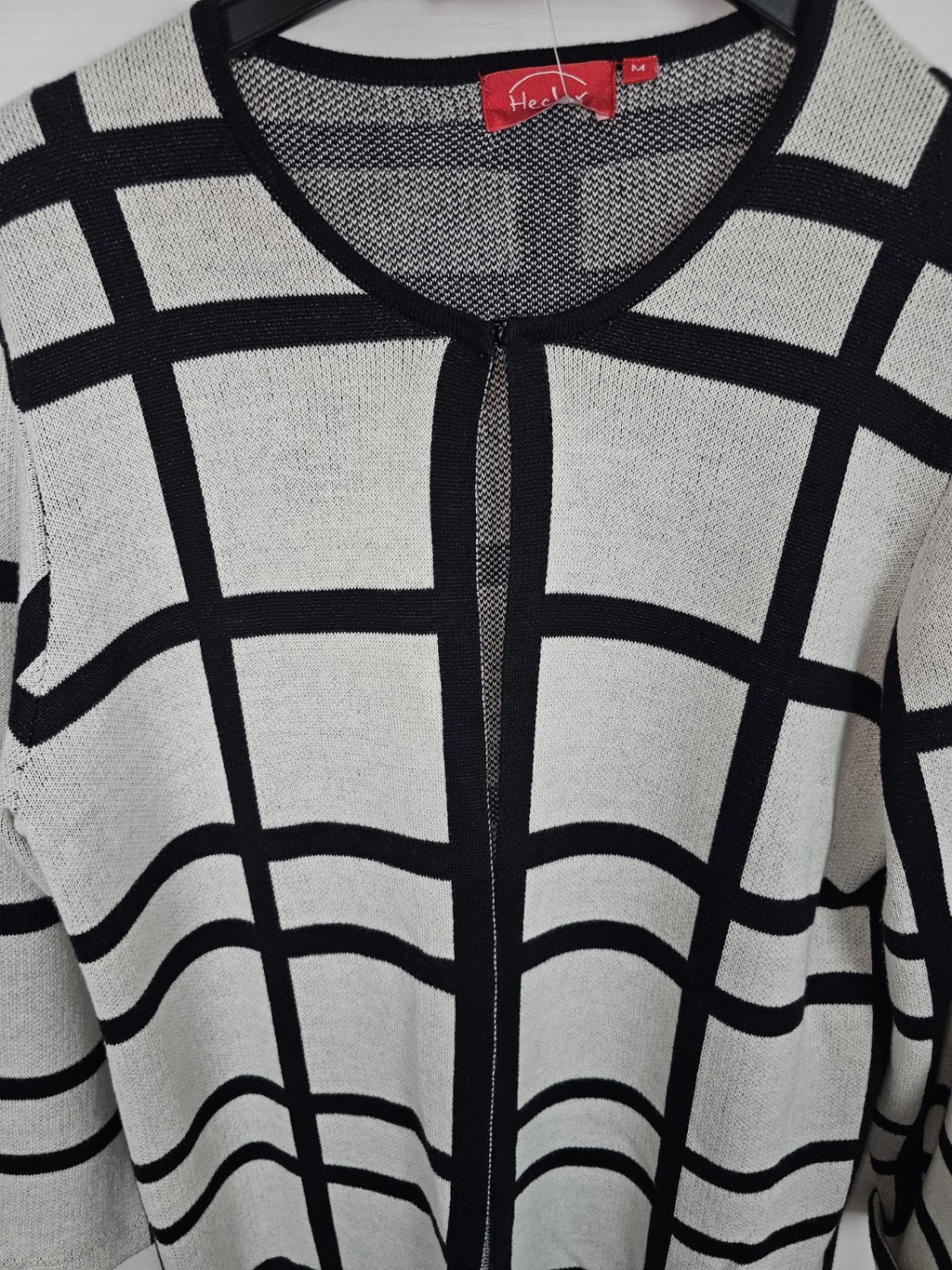 EK8029 Damen Cardigan von Hegler, Grau, Gr. M2