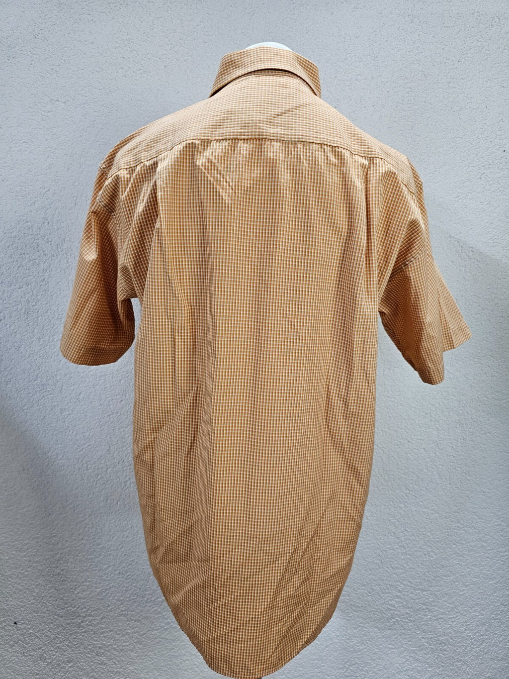 EK5850 Herren Hemd von Tommy Hilfiger, orange kariert, Gr. L5