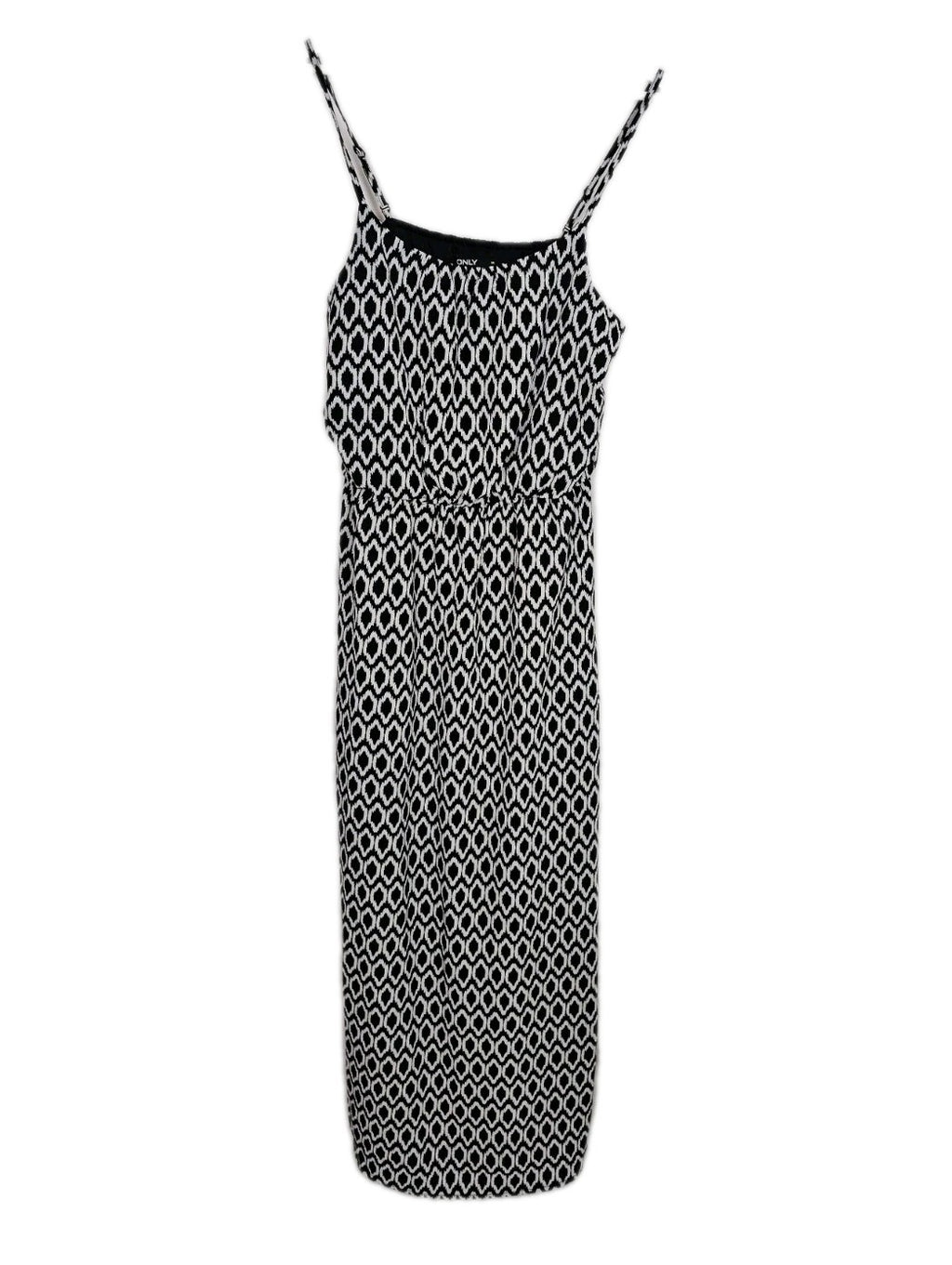 EK9659 Damen Kleid von Only, schwarz-weiß, Gr.360