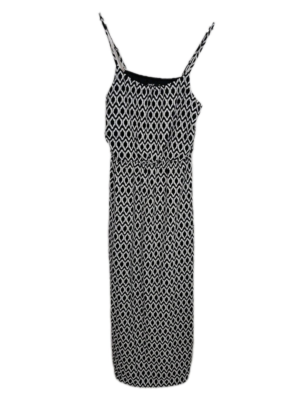 EK9659 Damen Kleid von Only, schwarz-weiß, Gr.360