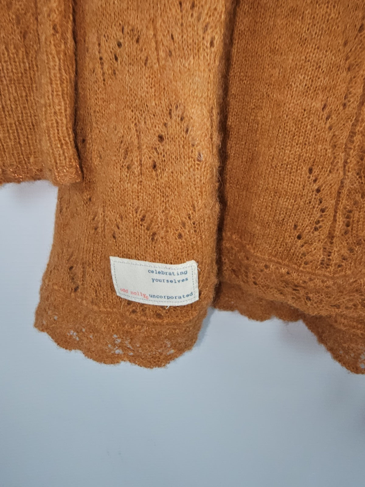 EK7878 Damen Cardigan von odd Moly, Braun, Gr. L4