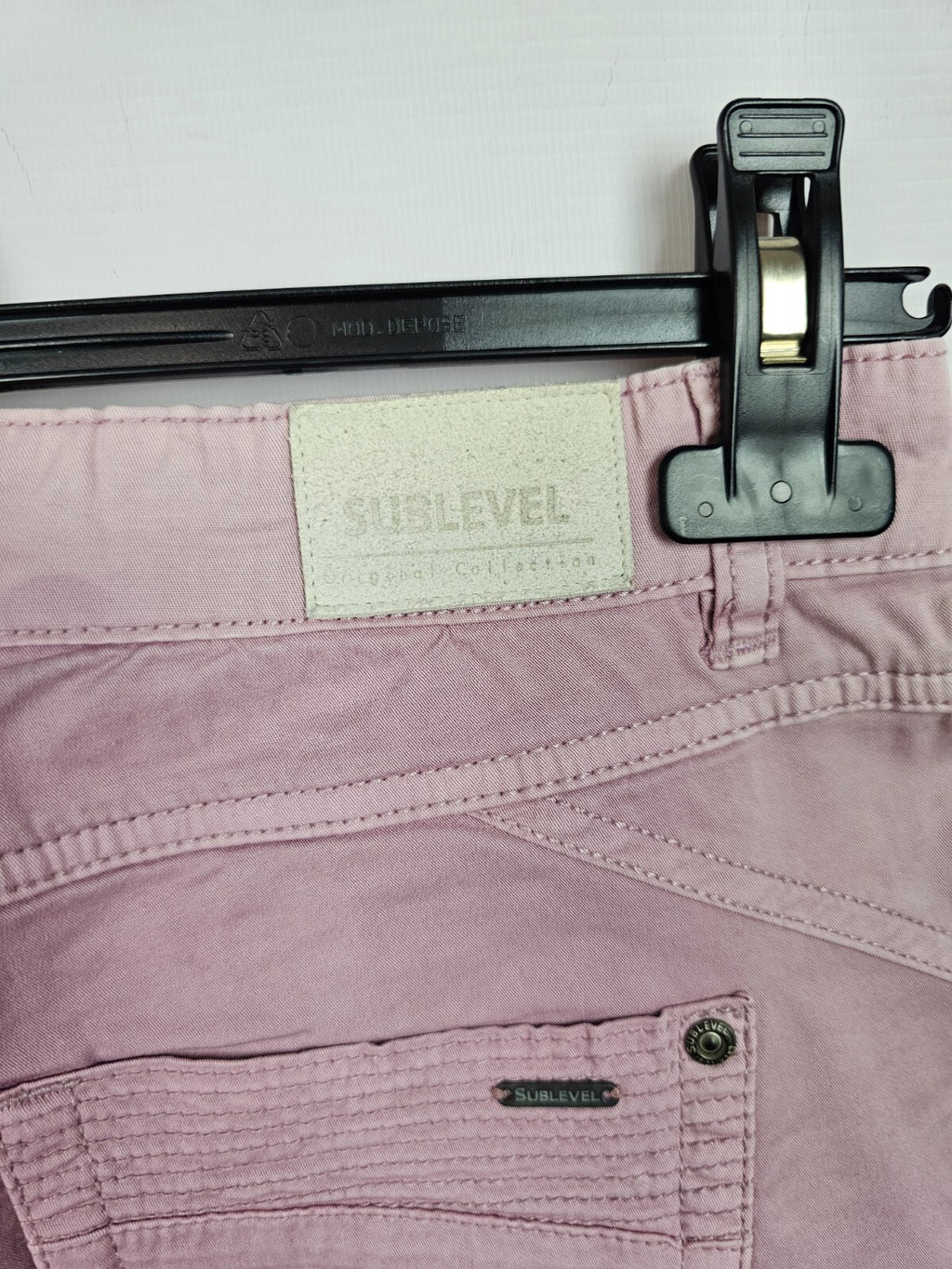 EK1860 Damen 3/4 Hose von Sublevel, lila, Gr.S6