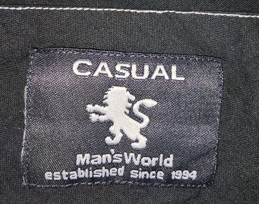EK10941 Herren Hemd von Man's World, schwarz, Gr.4XL (nach Größentabelle)3