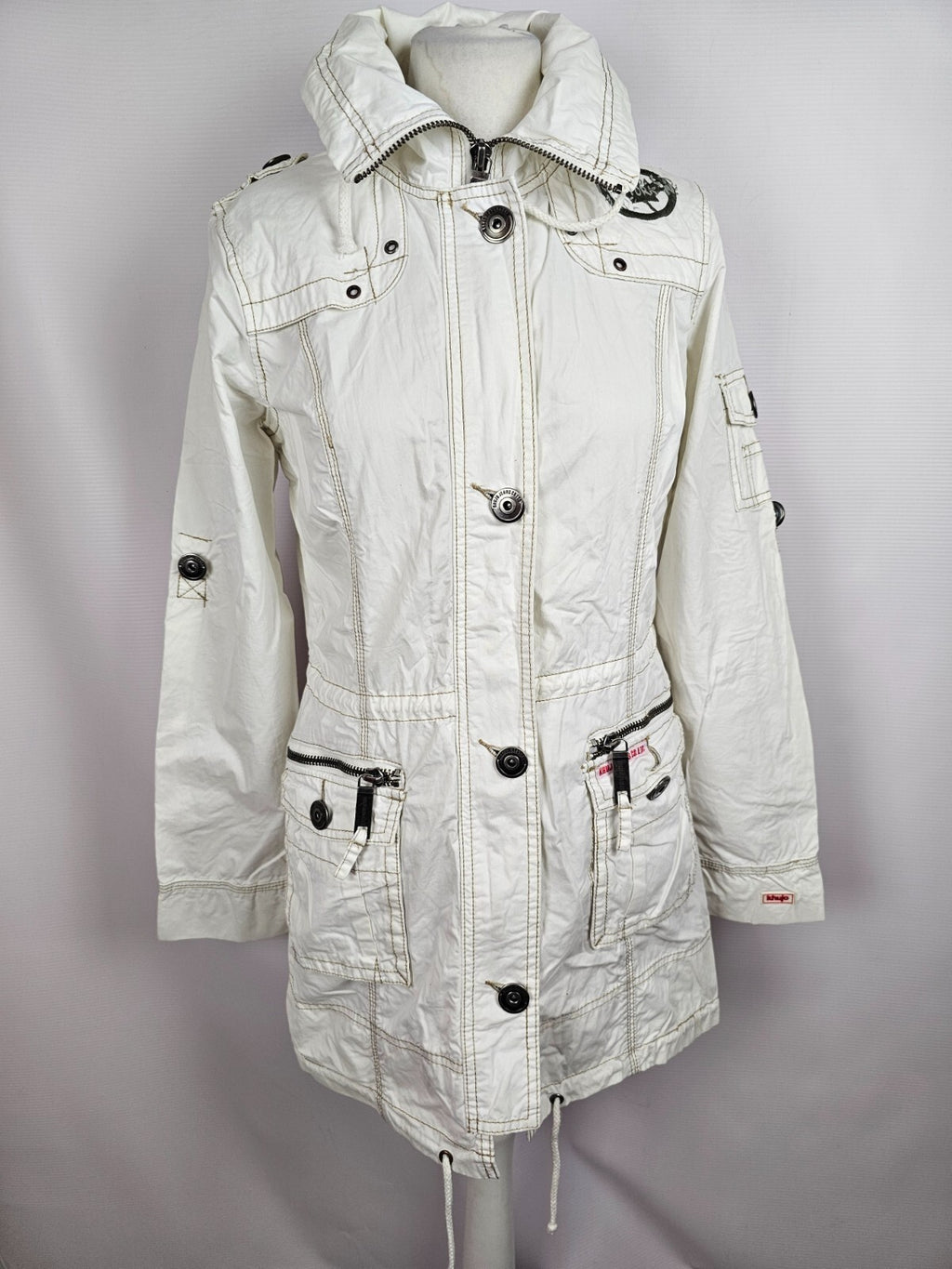 EK5595 Damen Jacke von Khujo, weiß, Gr. M0