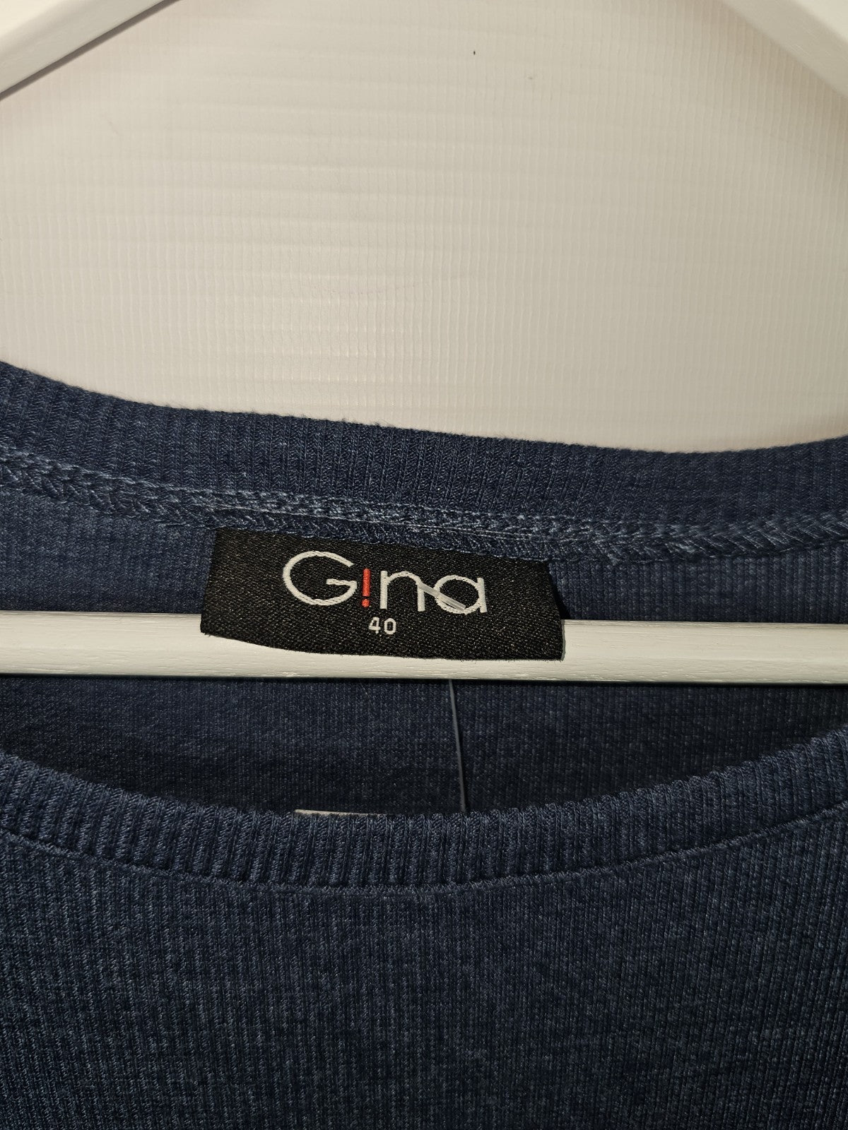 EK8241 Damen Kleid von Gina, Blau, Gr. 402