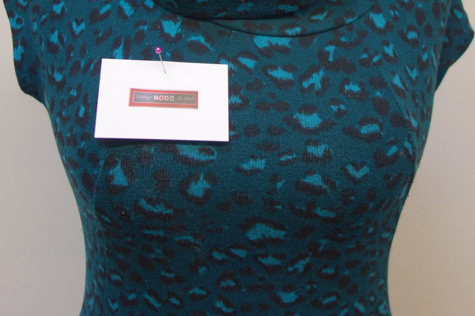 EK3766 Damen Kleid von Fishbon, grün/schwarz, Gr. S2