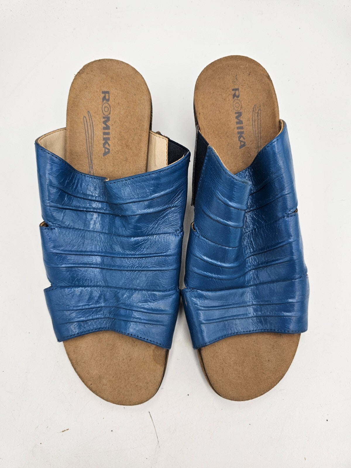 ES0641 Damen Sandalen von Romika, blau, Gr. 411