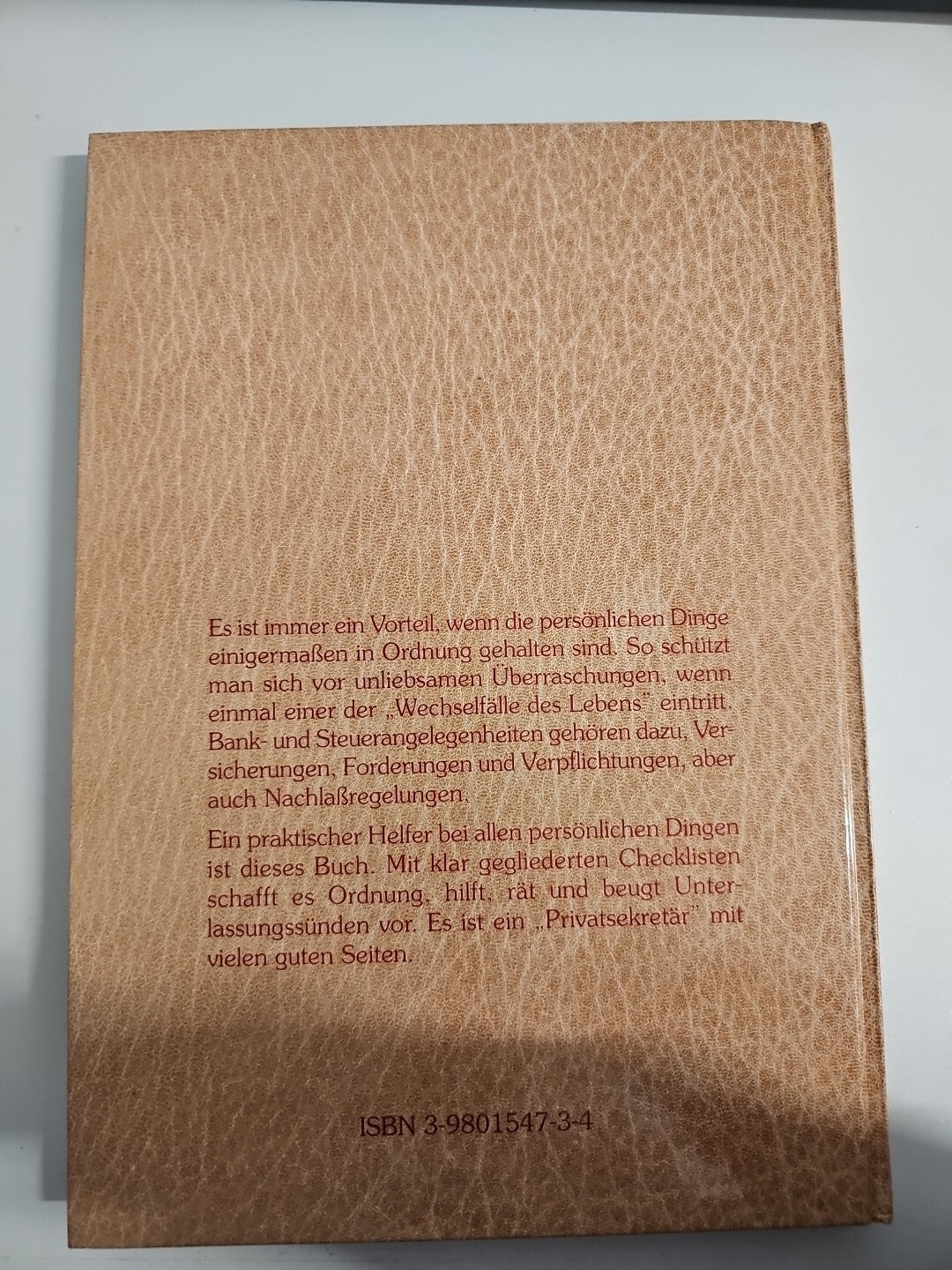 EB684 Privat & Persönlich- Versicherungs-,Geld- und Steuerangelegenheiten 1