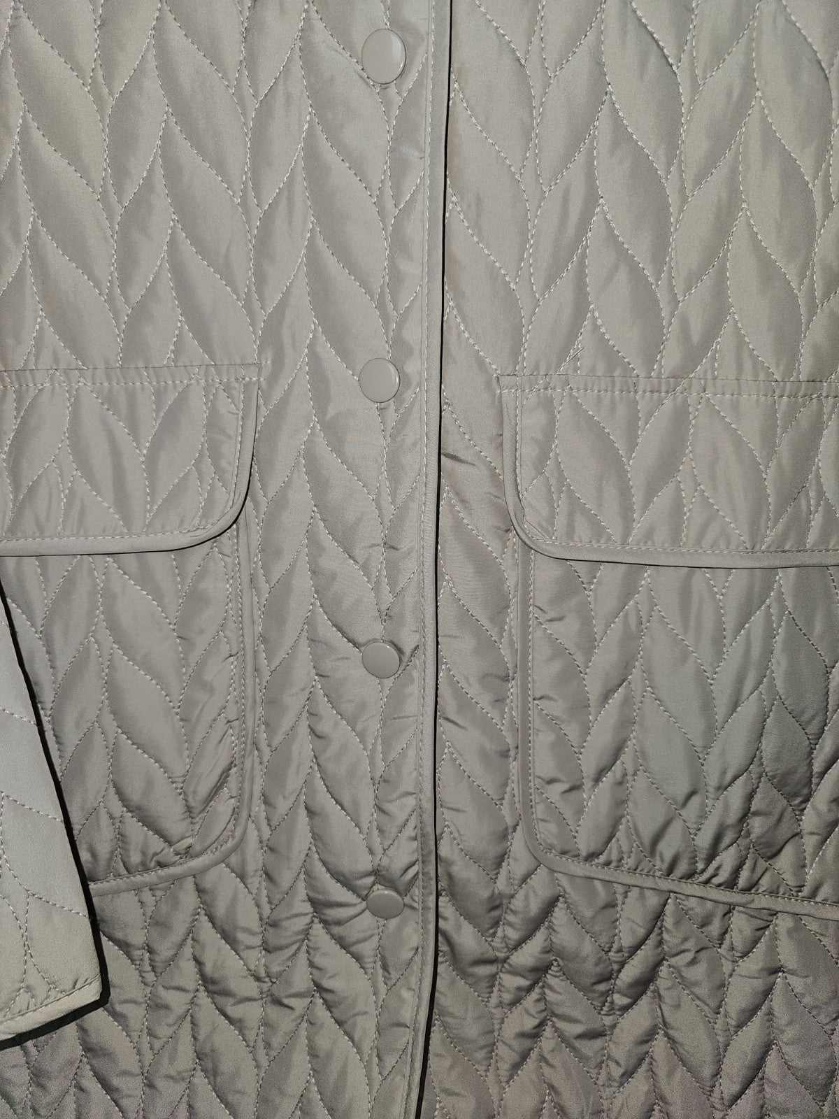 EK11189 Damen Leichte Steppjacke von Janina, beige, Gr.361