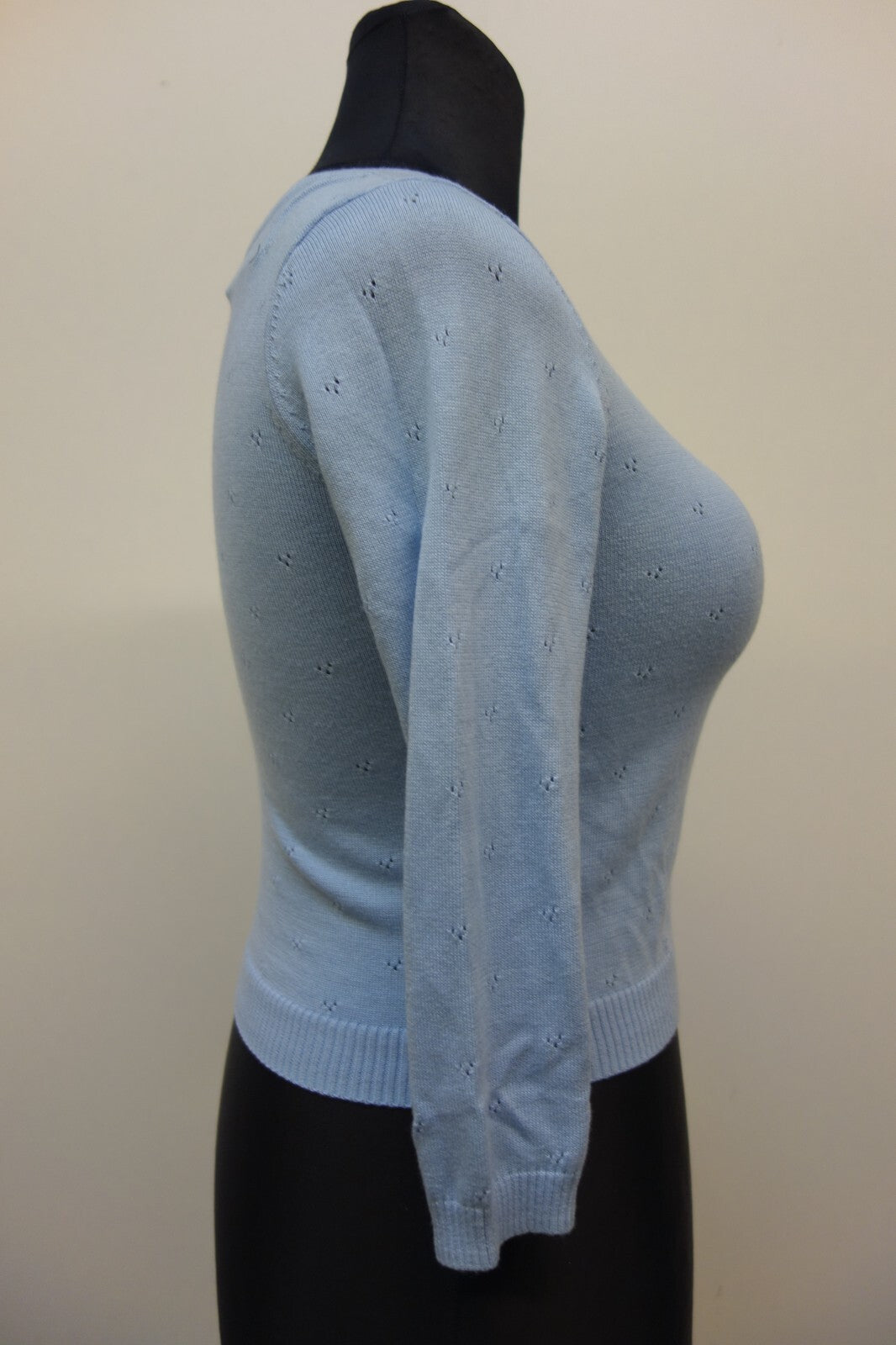 EK1981 Mädchen Strickjacke von BG, blau, Gr. S2