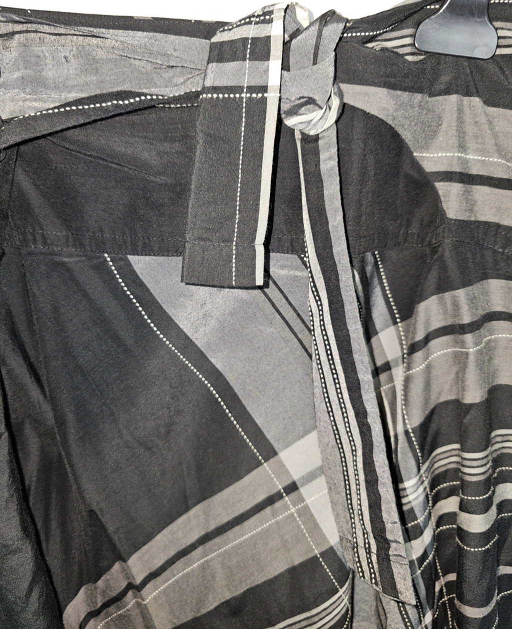 EK7508 Damen Rock von Ischiko, schwarz- grau, Gr.381