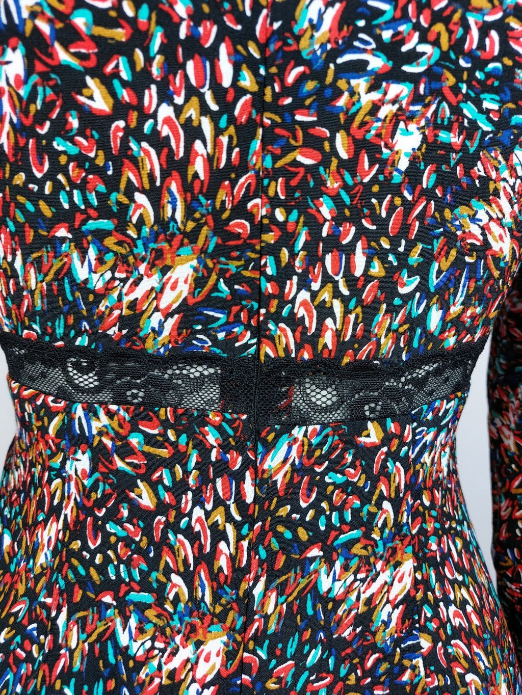 EK4913 Damen Kleid von Deezee, mehrfarbig, Gr. S5