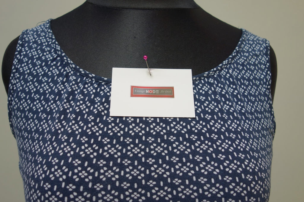 EK1994 Damen Top von Street One, blau-weiß, Gr. 361