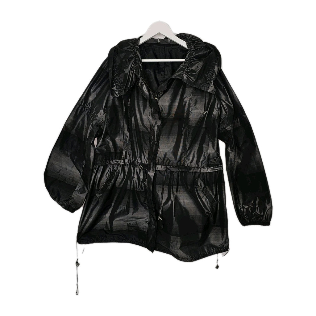 EK10996 Damen Mantel, Schwarz, Gr. 2XL0