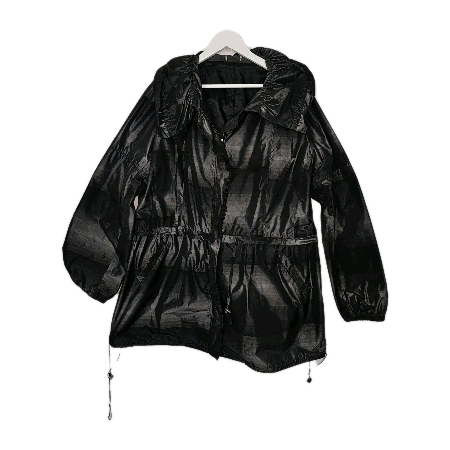 EK10996 Damen Mantel, Schwarz, Gr. 2XL0
