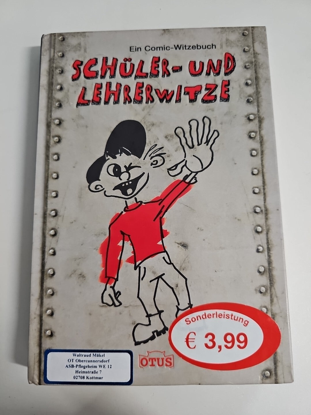 EB1033 Schüler- und Lehrerwitze. Ein Comic-Witzebuch0