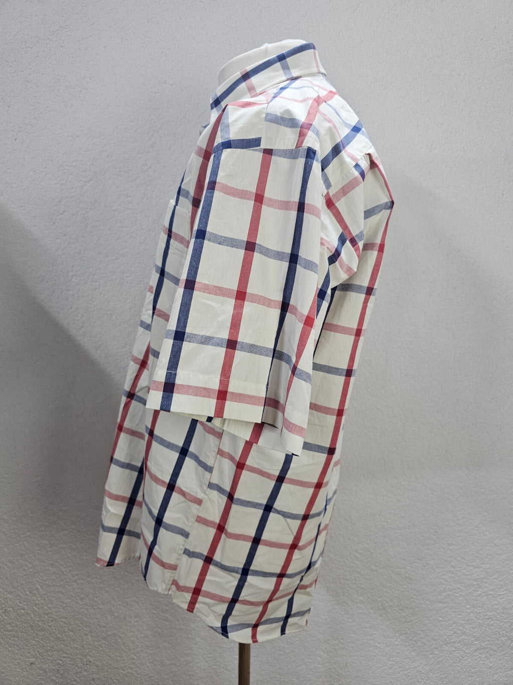 EK6035 Herren Hemd von PSY, beige-rot-blau, Gr.M(39/40)3