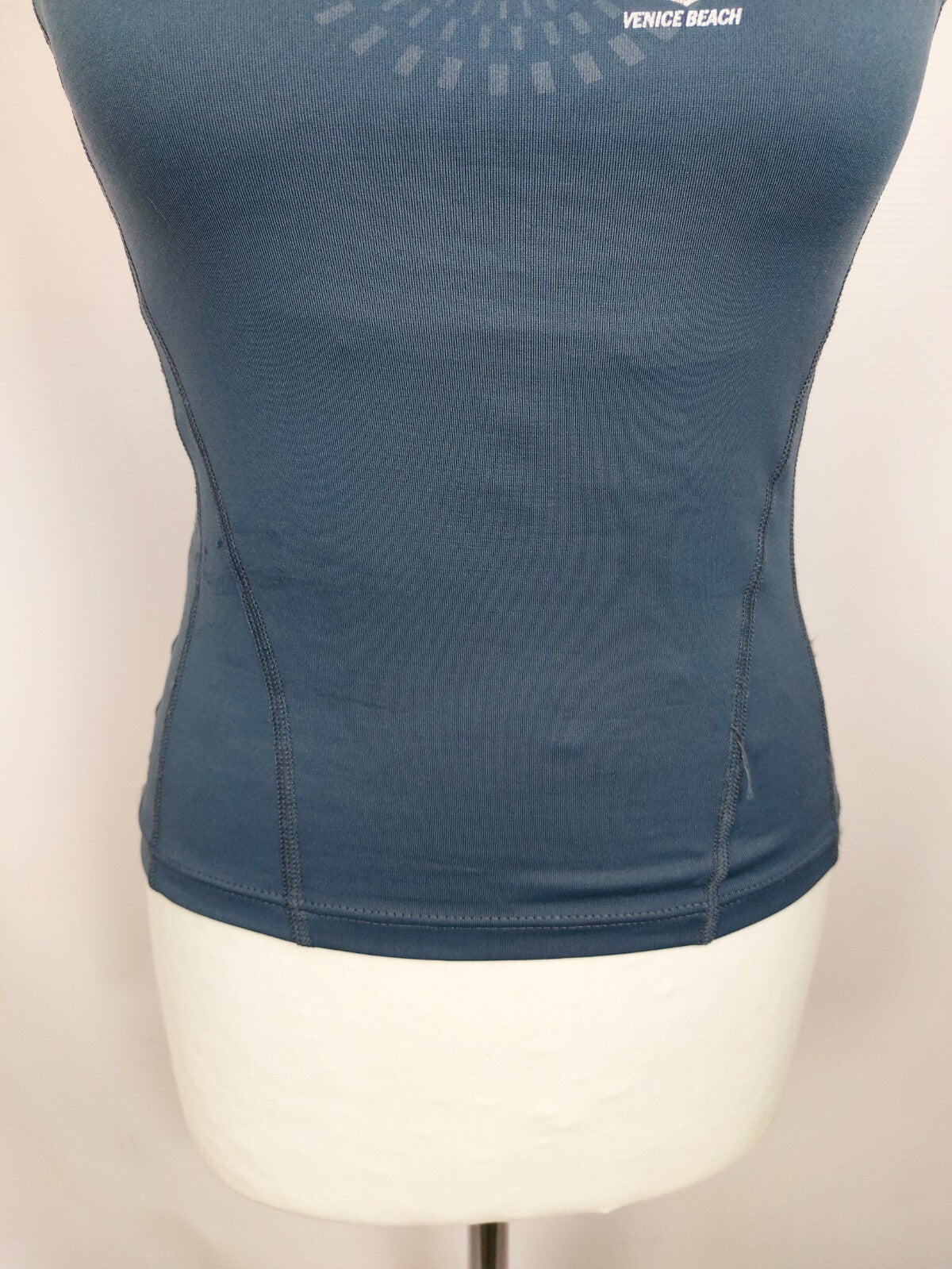 EK5019 Damen Sport Top von Venice Beach, Blaugrau, Gr. M2