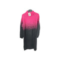 EK8971 Damen Kleid von Ulla Popken, schwarz-pink, Gr.460