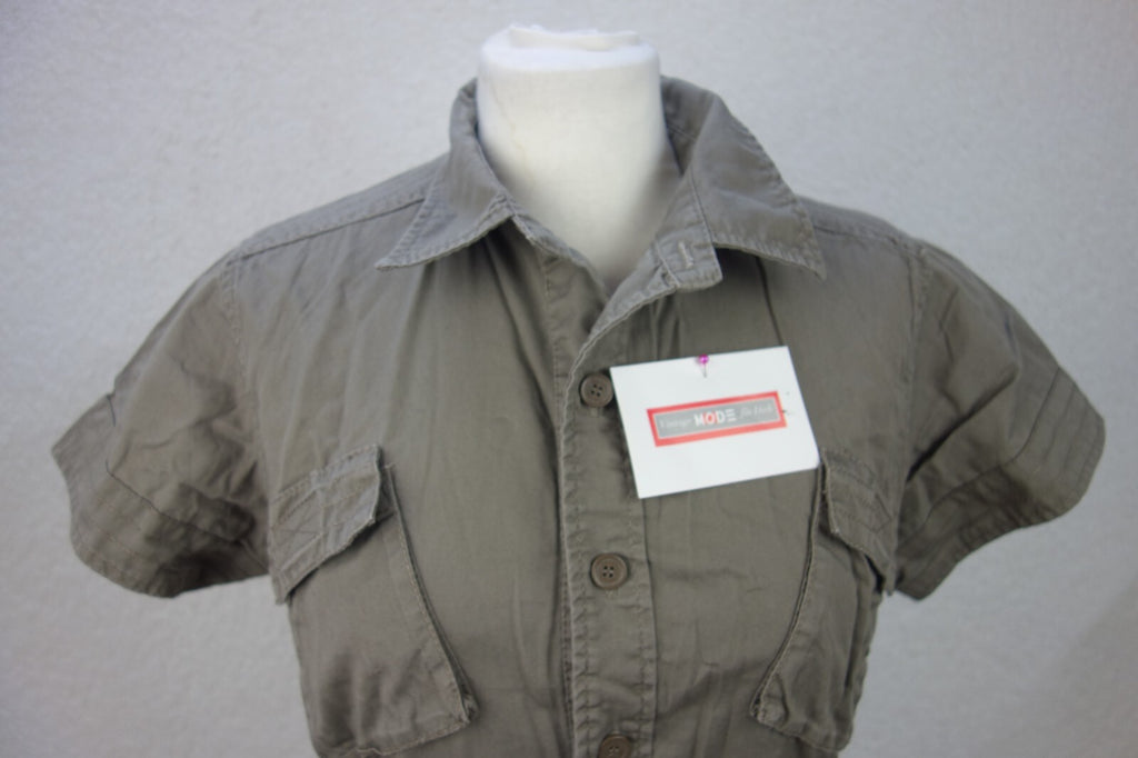 EK4222 Damen Bluse von Bench, grau-grün, Gr.L1