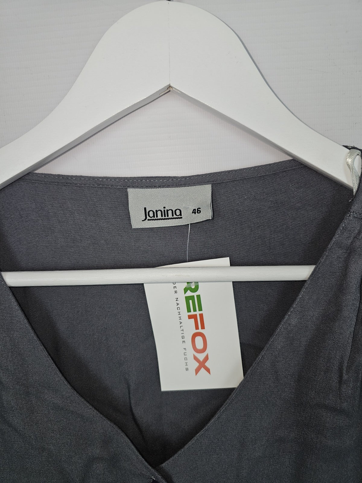 EK9064 Damen Bluse von Janina, Grau, Gr. 461