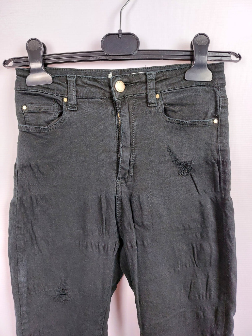 EK1452 Damen Jeans von Tally Weijl, schwarz, Gr.361