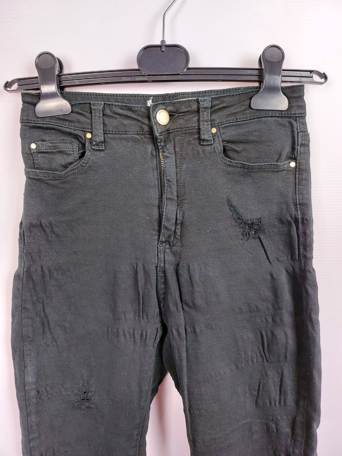 EK1452 Damen Jeans von Tally Weijl, schwarz, Gr.361