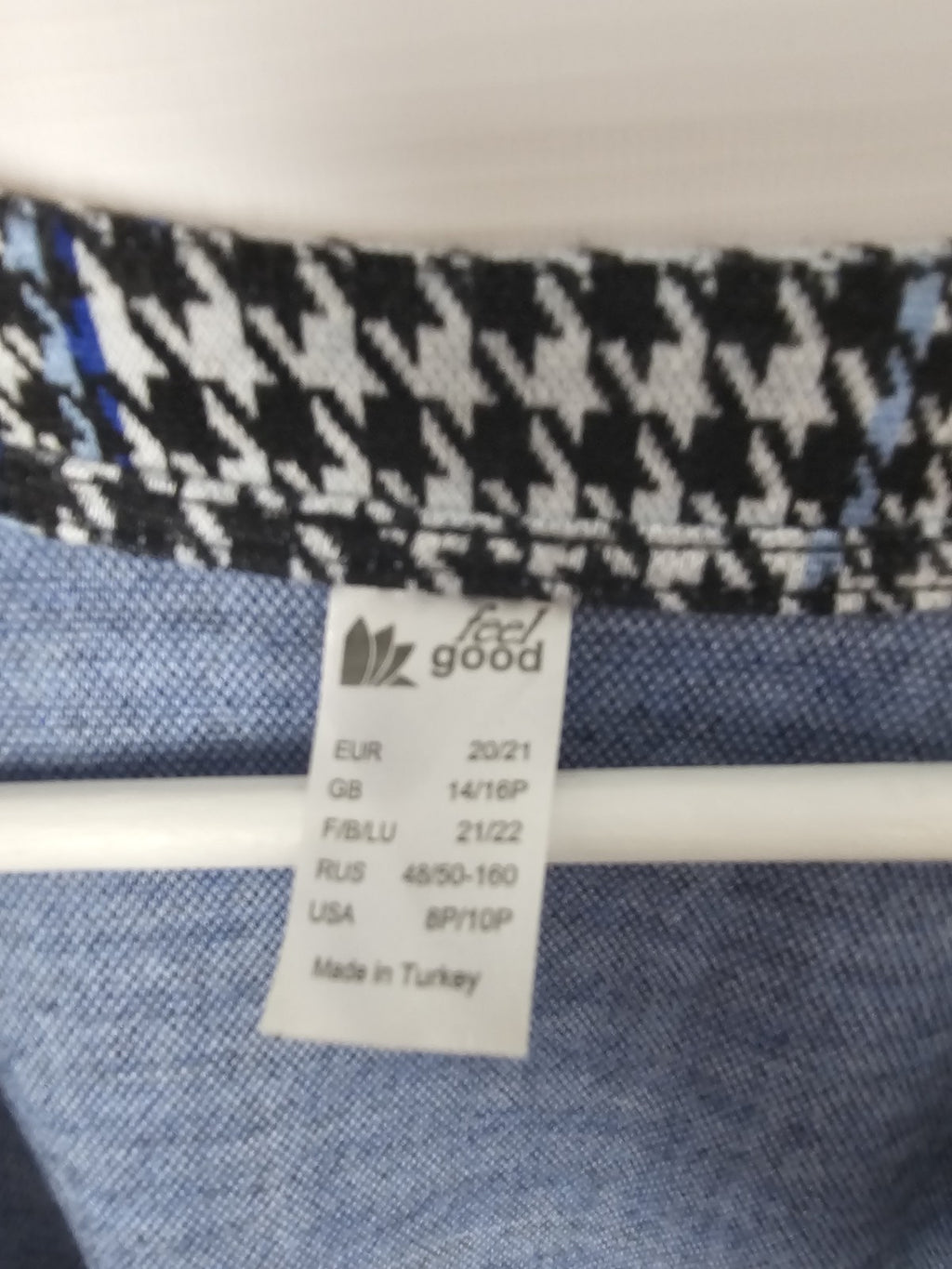 EK8753 Damen Jacke von Feel Good, Blau, Gr. 20/213