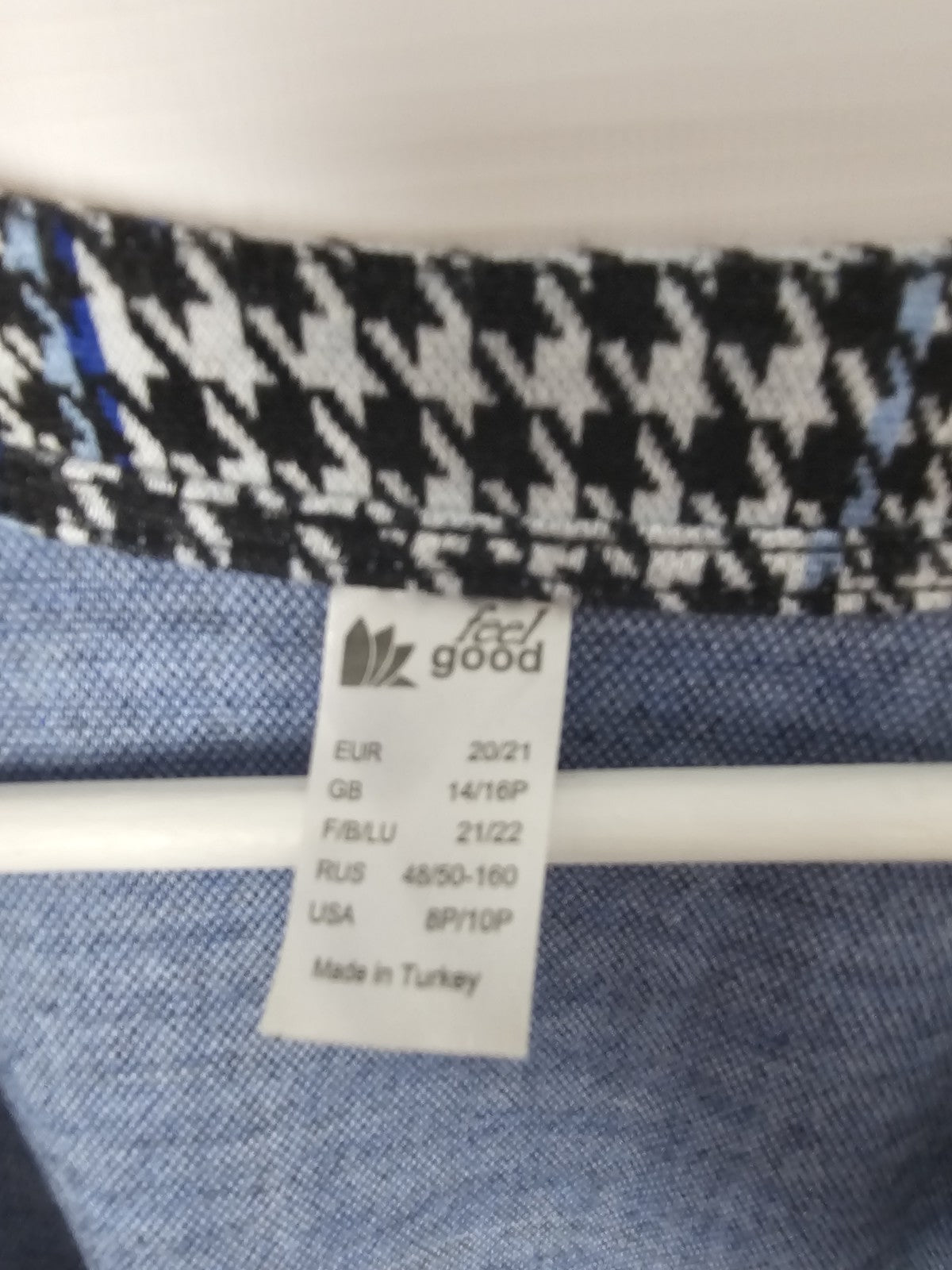 EK8753 Damen Jacke von Feel Good, Blau, Gr. 20/213