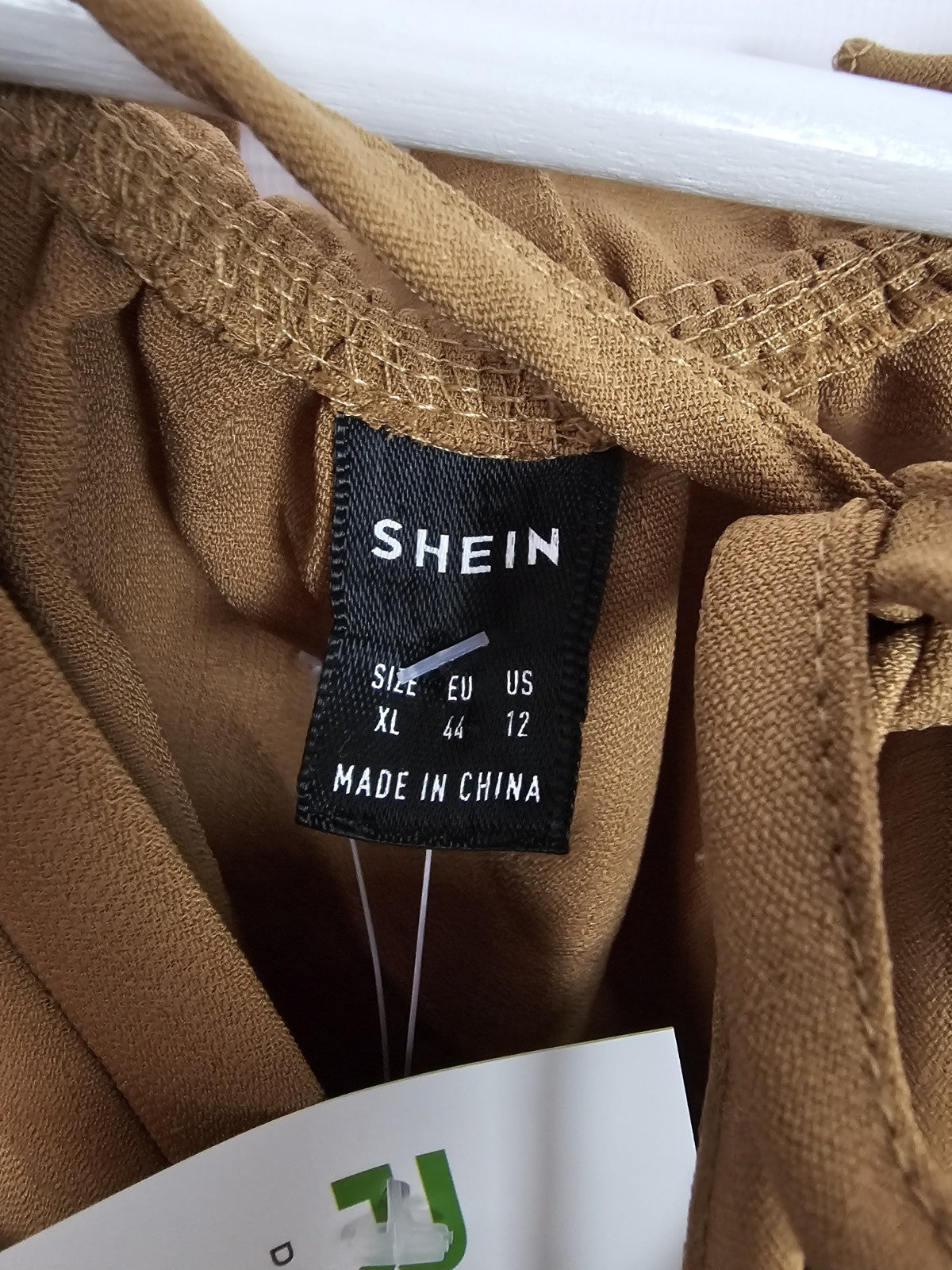 EK8919 Damen Bluse von Shein, Braun, Gr. XL2