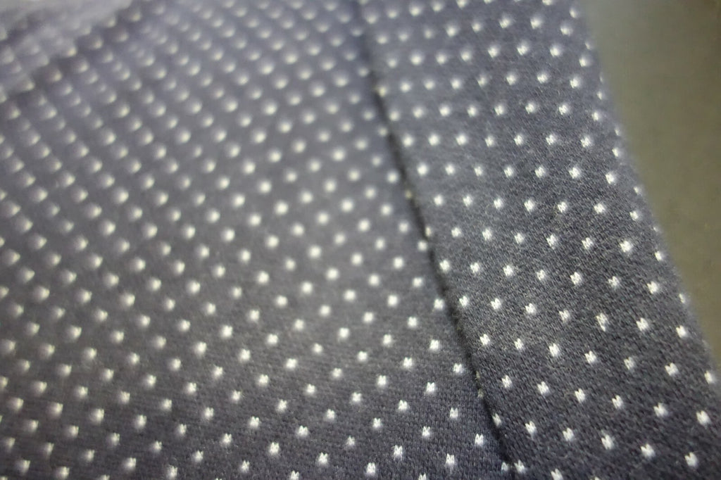 EK0713 Damen Blazer von s.Oliver, dunkelblau, gepunktet, S/M2