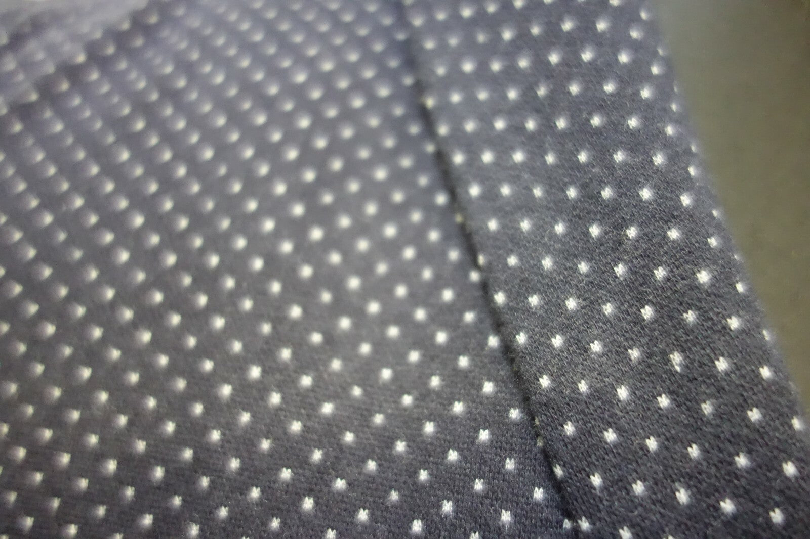 EK0713 Damen Blazer von s.Oliver, dunkelblau, gepunktet, S/M2