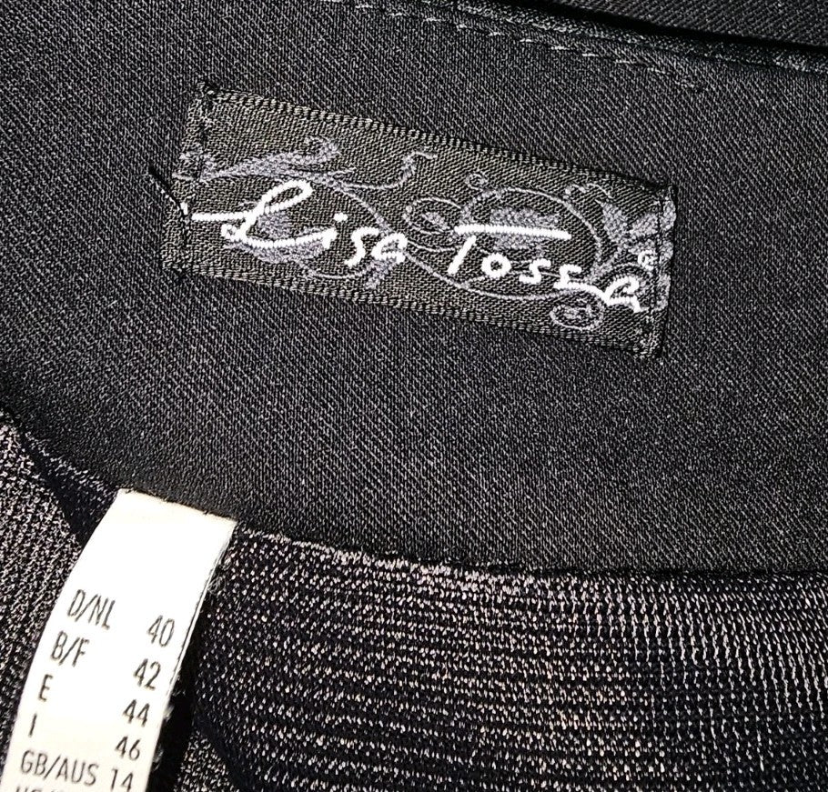 EK8055 Damen Rock von Lisa Tossa, schwarz, Gr.403