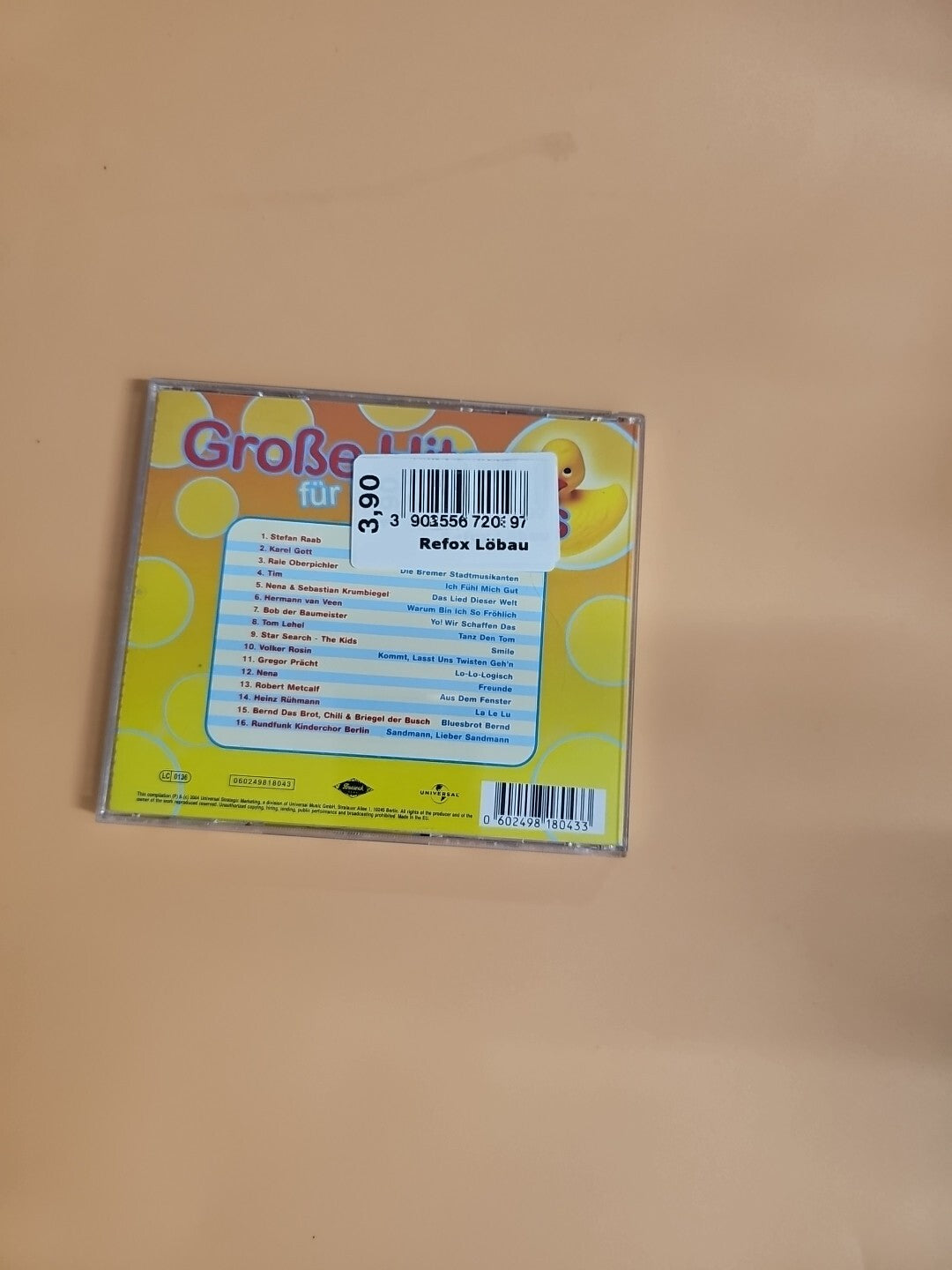Große Hits für kleine Stars  CD/NEU/OVP 541