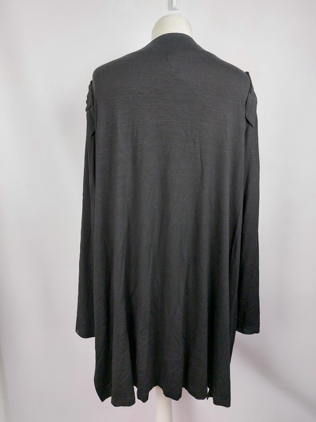 EK2216 Damen Strickjacke von Sempre piu by chalou, schwarz, Gr.445