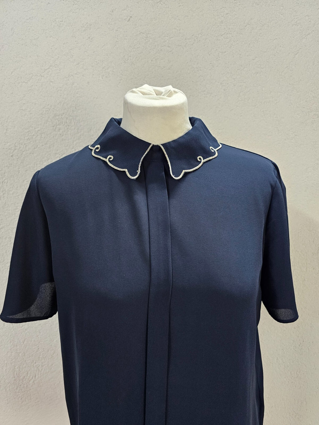 EK6284 Damen Bluse von Mint&Berry, blau, Gr.381