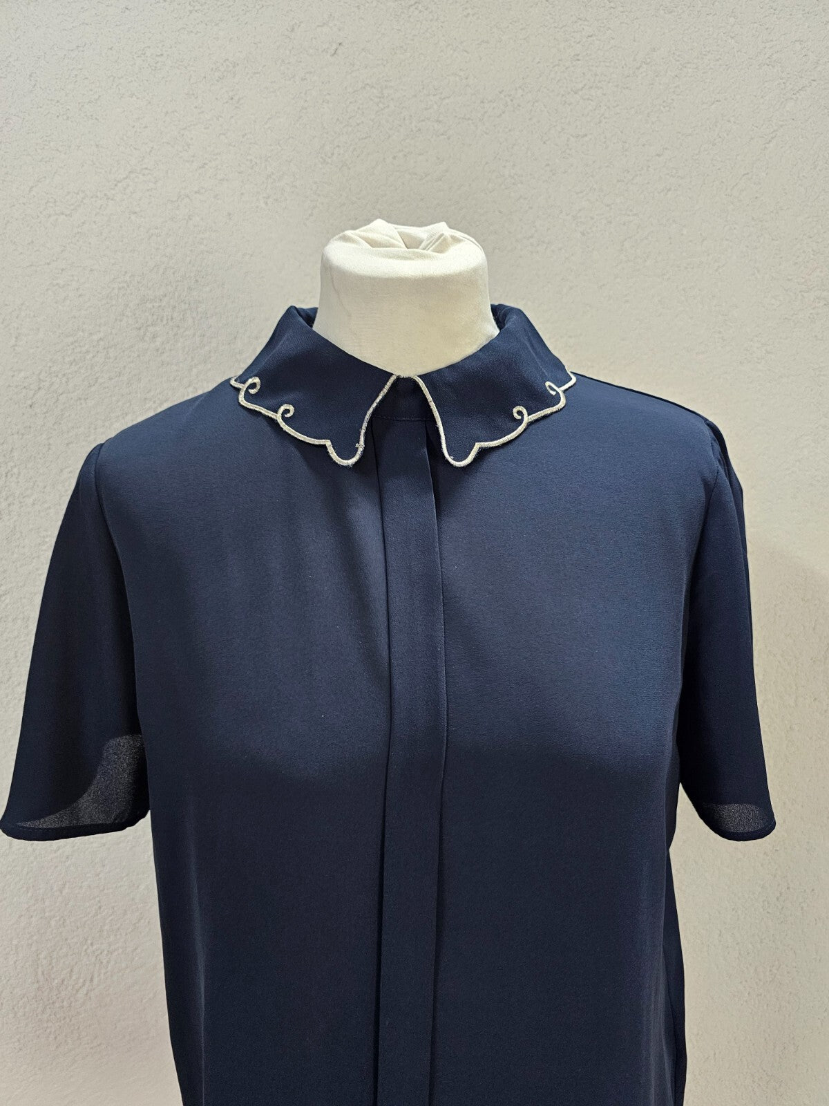 EK6284 Damen Bluse von Mint&Berry, blau, Gr.381