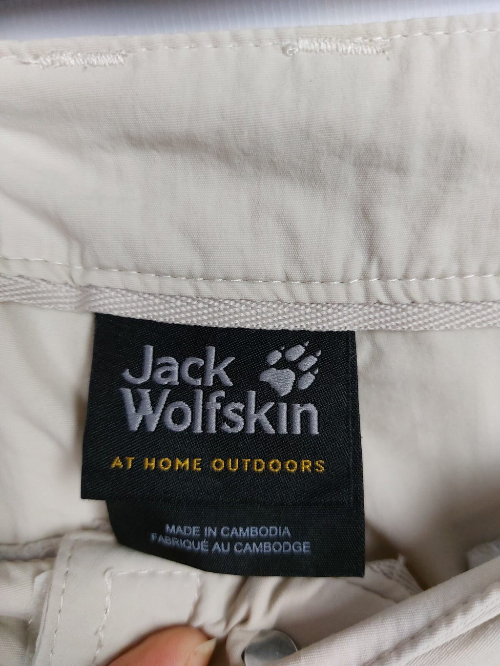 EK3393 Damen Hose von Jack Wolfskin, beige, Gr. 385