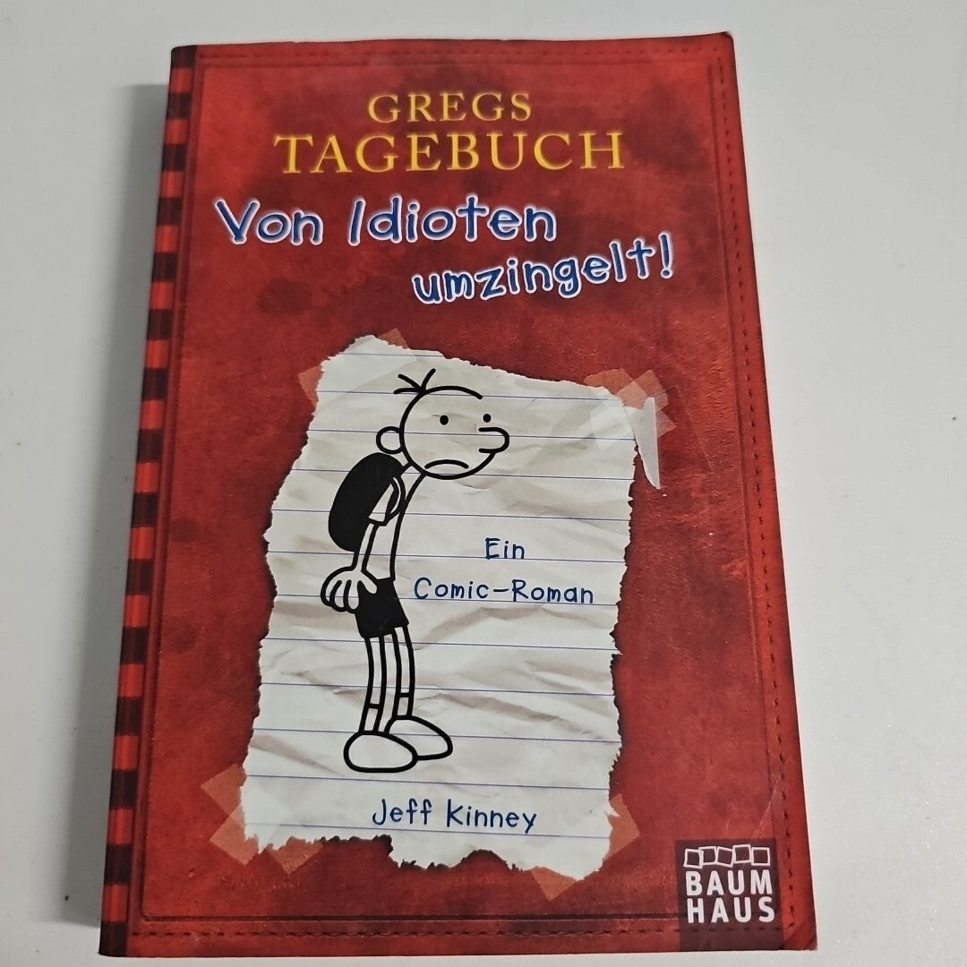 EB2033 Gregs Tagebuch 01. Von Idioten umzingelt! von Jeff Kinney 0