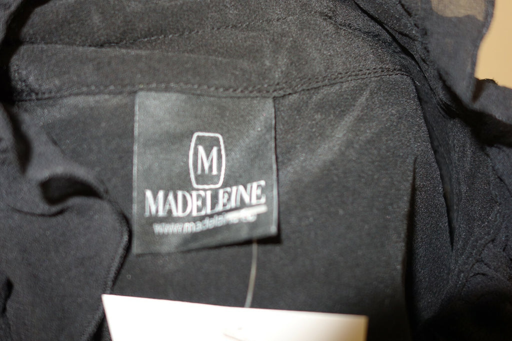 EK1396 Damen Bluse von Madeleine, schwarz, Gr. M5