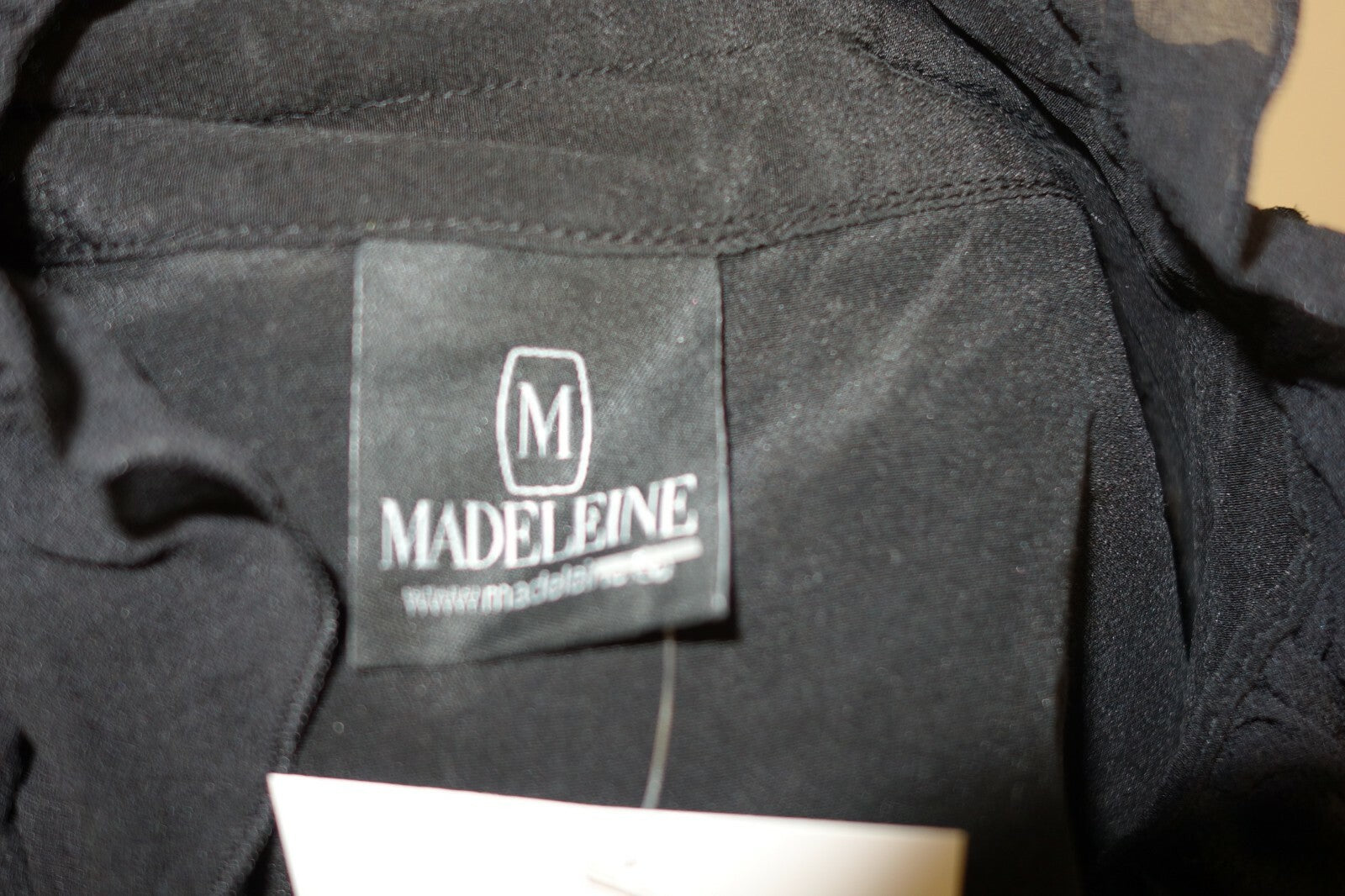 EK1396 Damen Bluse von Madeleine, schwarz, Gr. M5
