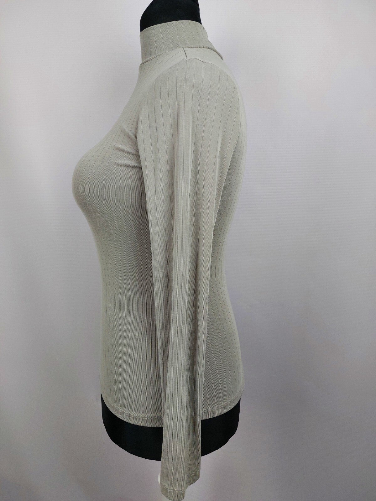 EK4922 Damen Langarmshirt von YAYA, grau, Gr. S2