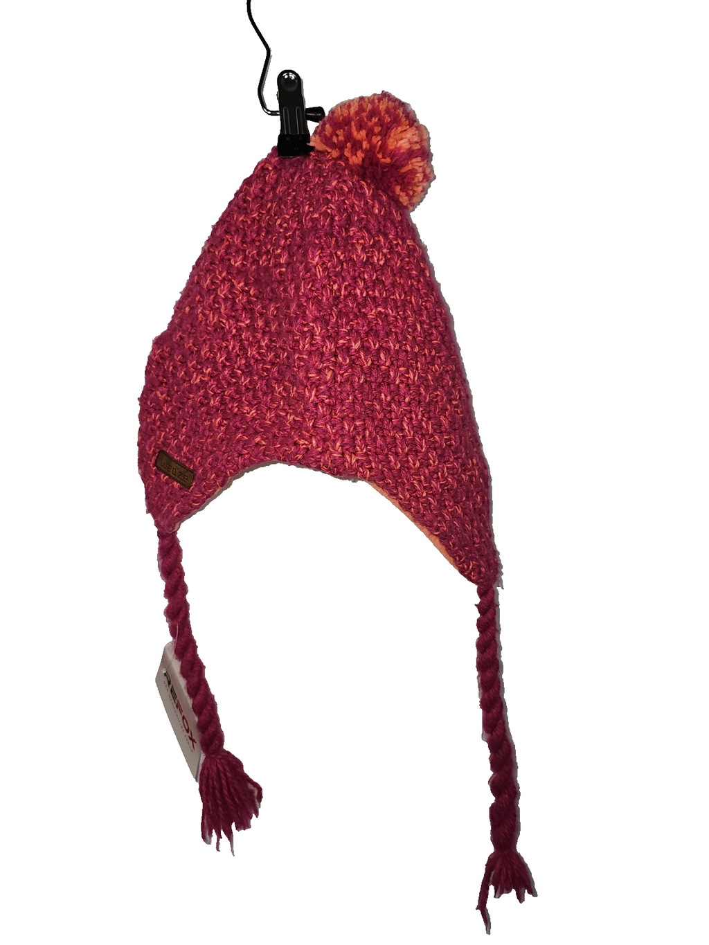 EK7271 Mädchen Mütze von Wed'ze, pink- orange, Gr.One Size3