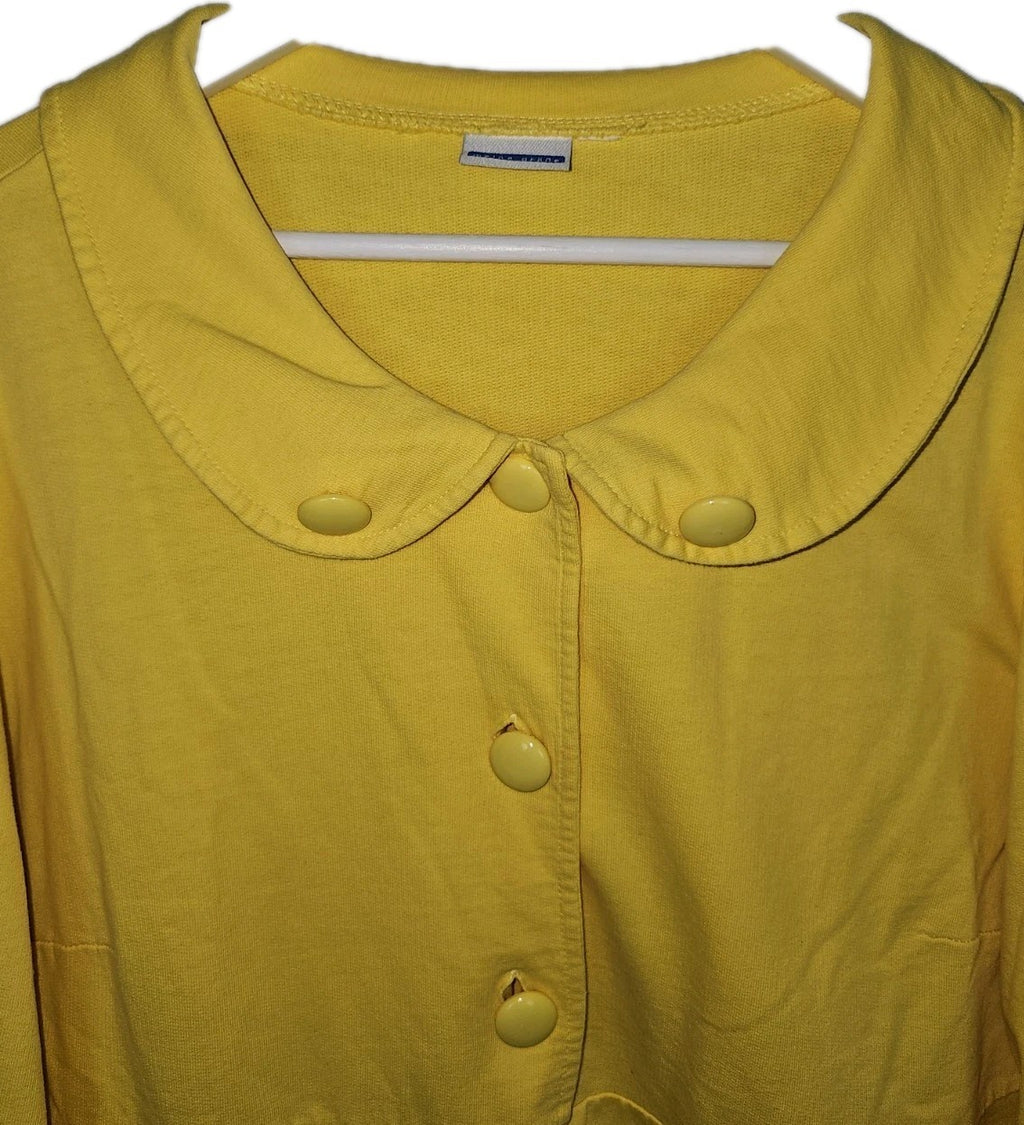 EK10295 Damen Strickjacke von "Meine Größe", gelb, Gr.48 (nach Größentabelle) 1