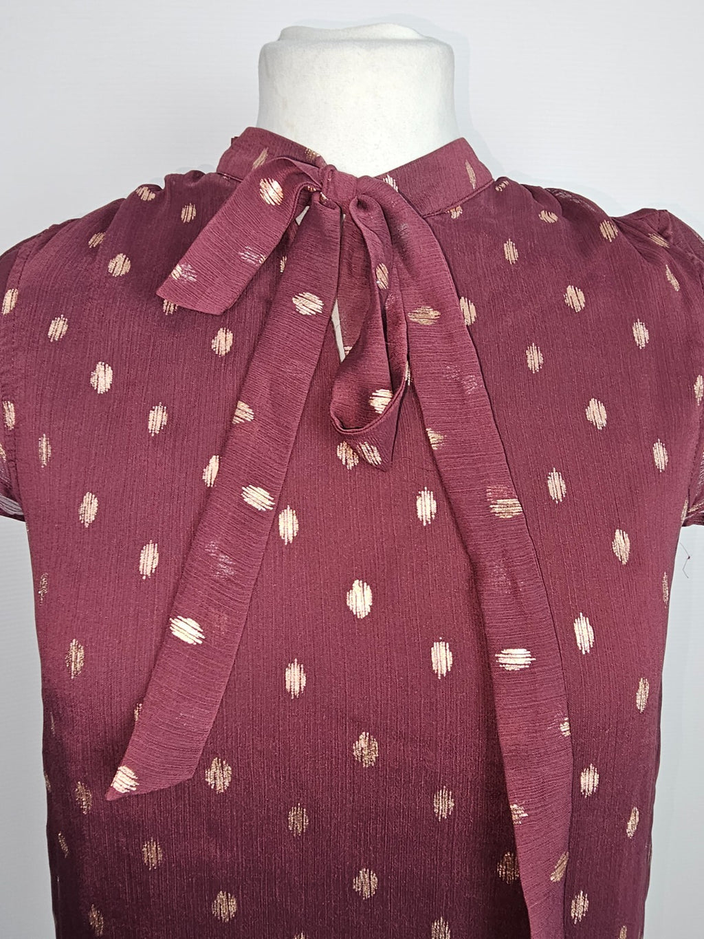 EK1756 Damen Bluse von Vero Moda, rot, Gr.XS1