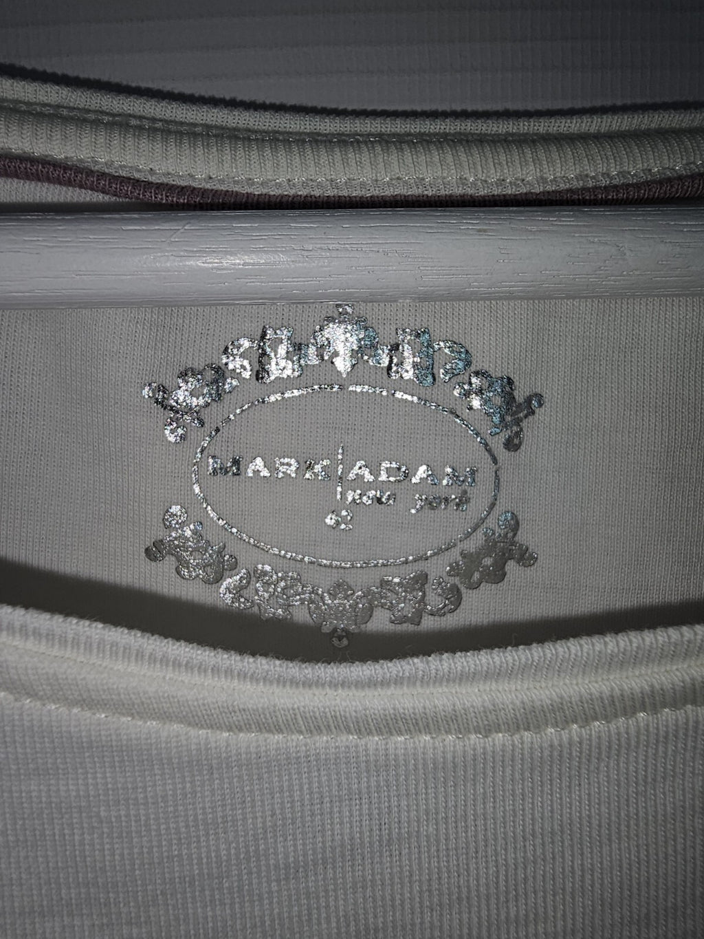 EK6908 Damen Sweatshirt von Mark Adam, Weiß, Gr.421