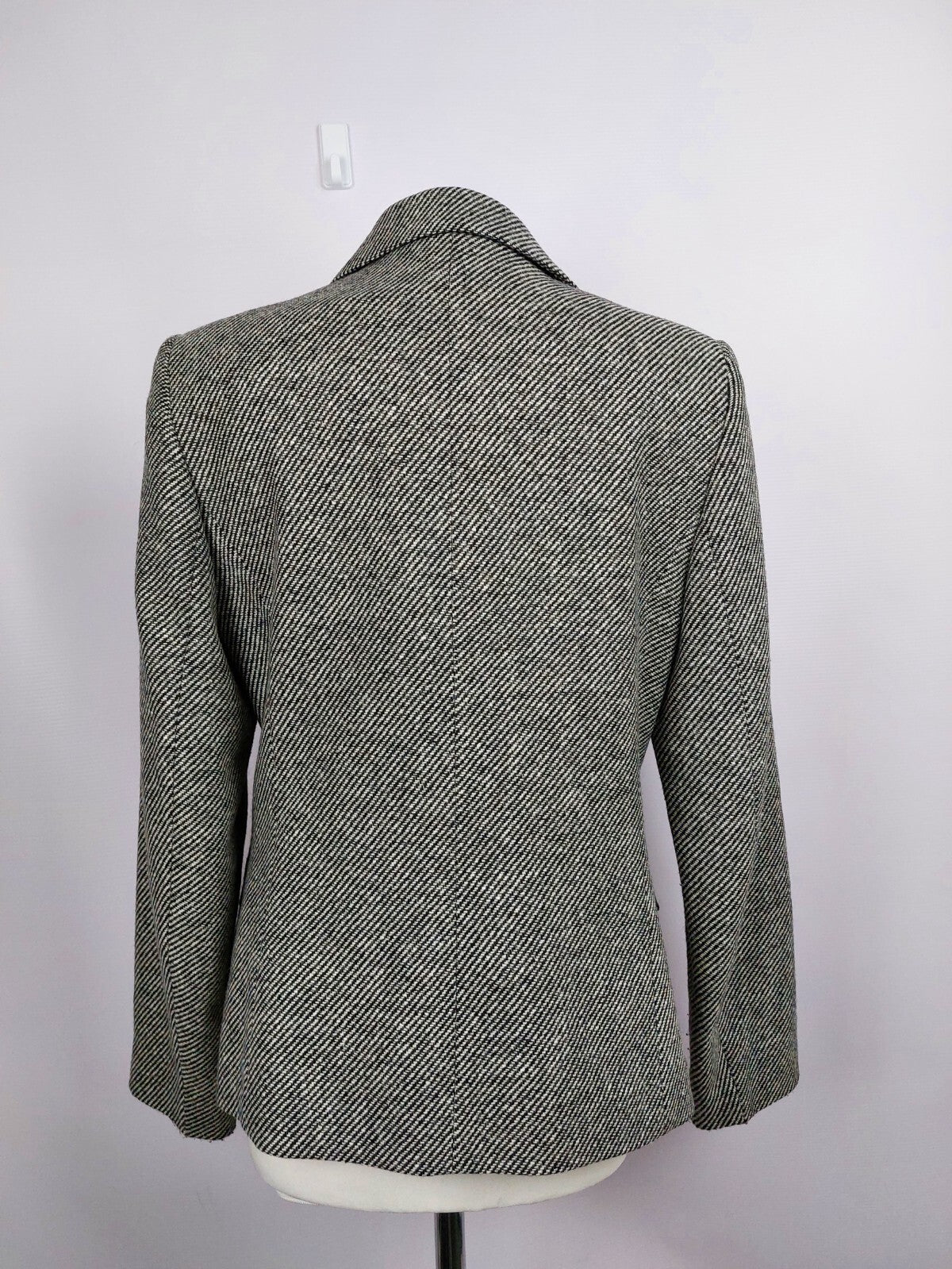 EK3371 Damen Blazer von Jake´s, schwarz/weiß, Gr. 405