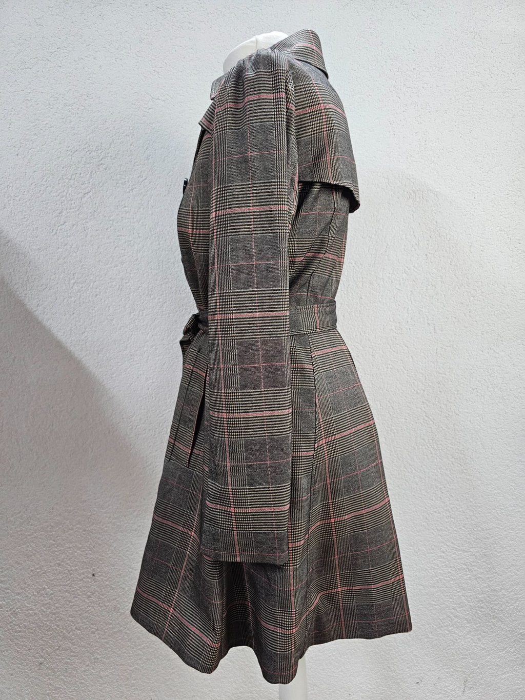 EK5988 Damen Mantel von H&M, braun-rosa, Gr.38 (nach Größentabelle)3