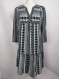 EK4788 Damen Kleid von Street One, schwarz/weiß, Gr. 340