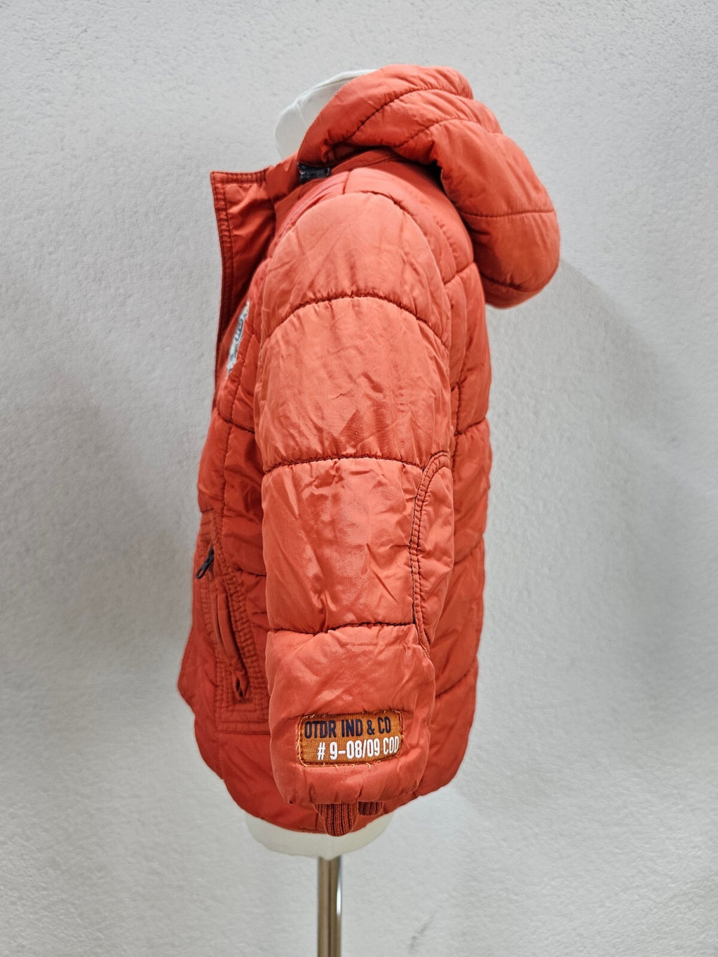 EK4807 Jungen Winterjacke von s.Oliver, orange, Gr.92/984